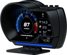 Car HUD Head Up Display P6, OBD+GPS Smart Gauge, Works Great for Most Cars picture