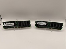 Micron 128MB (2x64MB) PC100 SDRAM 168-Pin MT8LSDT864AG-10EC7 RAM Tested picture
