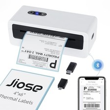 Jiose Shipping Label Printer - 4x6 Desktop Thermal Label Printer for Small Busin picture