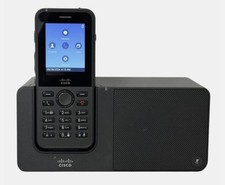 Cisco CP-8821-K9-BUN Wireless Phone And CP-DSKCH-8821-BUN Unused Open Box picture