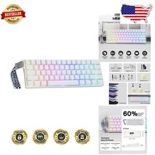 Aula Mini60 HE PRO 60% Wireless Keyboard: Hall Effect, RGB, 4000mAh Battery picture