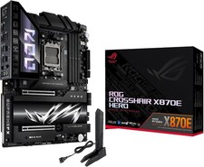 (Factory Refurbished) ASUS ROG CROSSHAIR X870E HERO DDR5 AMD AM5 ATX motherboard picture