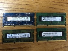 Hynix, Samsung, Micron 4 @ 2 gigs PC3 - 10600 RAM / Memory picture