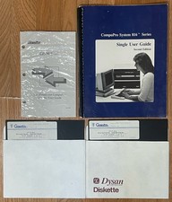 Rare Original Compupro CP/M 816 1.1s System Master Diskette Disk Set User Guides picture
