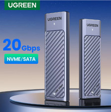  UGREEN M2 SSD Case M.2 NVMe SATA SSD Enclosure Adapter 20Gbps USB 3.2  picture