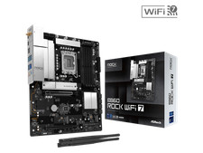 ASRock B860 Rock WiFi 7 LGA 1851 Intel B860 ATX Motherboard picture