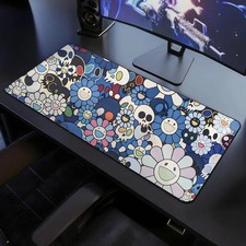 Takashi Murakami Sunflower Blue 3464 Gaming Mouse Pad Desk Mat Accessories picture