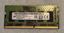 Micron 4GB 1RX16 DDR4 Sodimm PC4-25600 Laptop Memory picture