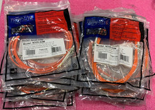 Lot 18 Tripp Lite N320-02M 2m OM1 62.5/125 Duplex Fiber Patch Cable picture