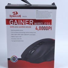 NO DONGLE Redragon Gainer RED-M656-R1BK Wireless Gaming Mouse 4000 DPI 2.4Ghz  picture