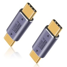 Duttek USB C to C Adapter 40Gpbs, 8k@60HZ and 100W Fast Charging, violet picture