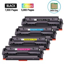 4PK CRG-055H Toner Set For Canon imageCLASS MF741Cdw MF745Cdw MF746Cdw WITH CHIP picture
