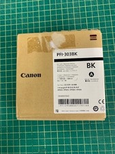 GENUINE Canon PFI-303BK Black Ink Tank IPF810 IPF815 IPF820 825 2958B001AA NEW picture