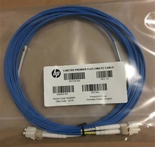 NEW QK734A HP Premier Flex LC-LC Multi-mode OM4 2 Fiber Optic 5m Cable picture