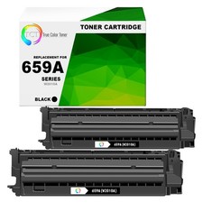 2PK TCT Premium 659A W2010A Black for Compatible HP LaserJet M856 Toner picture