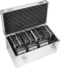 B86 Portable 14-Slot HDD Storage Box: Waterproof & Shockproof Protection picture