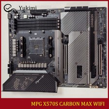 FOR MSI MPG X570S CARBON MAX WIFI DDR4*4 AMD AM4 128GB HDMI Motherboard Test OK picture