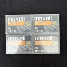  Brand New : Maxell HS-4/CL up to 40 Cleaning Bundle of Four picture