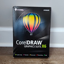 CorelDRAW Graphics Suite X6 Upgrade DVD w/ Guidebook picture