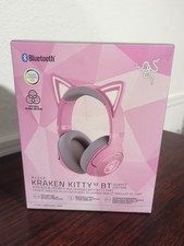 Razer Kraken Kitty V2 BT Quartz Edition Wireless Bluetooth RGB Kitty Ear Headset picture