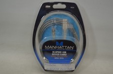 Manhattan HI-SPEED USB 2.0 DEVICE CABLE A Male/Mini 4-pin Male 10 ft. picture