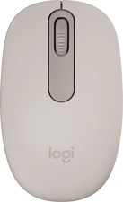 Logitech M196 Lightweight Bluetooth Wireless Optical Mouse Compact 3-Button Sand picture