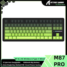 ATTACK SHARK M87PRO Wireless Mechanical Keyboard with Side Printed PBT Keycaps picture