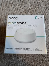 TP-Link Deco BE23 Dual-Band BE3600 Wi-Fi 7 Mesh Wi-Fi Router/System (1-Pack) picture