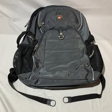 SwissGear Airflow Laptop Backpack Grey Black Travel Work School Air Flow picture