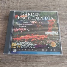 Vintage 1998 Garden Encyclopedia: Sierra Home (PC Windows 95)  picture