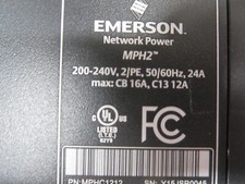 Emerson MPH2 (MPHC1212) Power Strip 24 Outlet Remote Monitoring 200-240 VAC 24 A picture