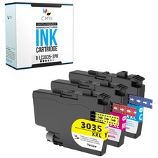 3-Pack Compatible CMYi LC3035 Color Ink Cartridges fits Brother MFC-J815DW XL picture