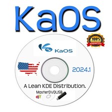 KaOS LINUX INSTALL & LIVE 64bit DVD 2024.1 