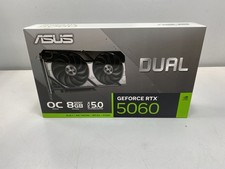 ASUS DUAL NVIDIA GeForce RTX 5060 OC Edition 8GB GDDR7 Graphics Card- Black picture