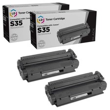 LD Canon Reman S35 7833A001AA Set of 2 Black ImageClass D320 D340 D383 picture