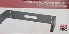 ADI Pro 2U 19-Inch Hinged Extendable Wall Mount Bracket Network Equipment Rack picture