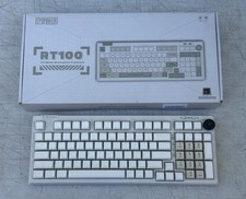 Epomaker RT100 Retro Tri-Mode Mechanical Keyboard Silent Switch EXCELLENT CIB picture
