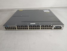 Cisco Catalyst WS-C3750X-48T-S 48x 1GbE 4x 10G SFP+ Managed Switch picture