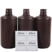 3PCS 1L 3D Printing UV Resin LCD/DLP Film Processing Chemical Storage Bottles picture