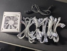 Used Lian Li SP850 850 Watt 80 Plus Gold SFX Fully Modular Power Supply - White picture