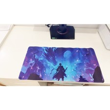 Fantasy Eastern Warrior Oversized Mouse Pad 23.6