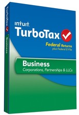 TurboTax Business 2013 S/C Corp Physical CD Win Full Updates | #1 Install Expert picture