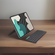New Logitech Flip Folio iPad Pro/iPad Air 13” Keyboard Case 920-013367 picture