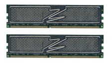 MEMORY OCZ 2GB 2x1GB DDR PC3200 400MHz OCZP4002GK Non-ECC picture