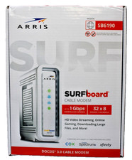 ARRIS SB6190 SURFboard DOCSIS 3.0 Cable Modem 1Gbps 32x8 Gigabit picture