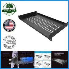 Sturdy Vented Rack Shelf 1U for 19-Inch Cabinets with Maximum Weight Capacity picture