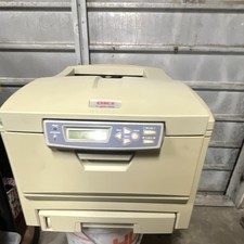 OKI C5150 Color LED Printer 1200x600 DPI 22ppm Networkable USB Parallel picture