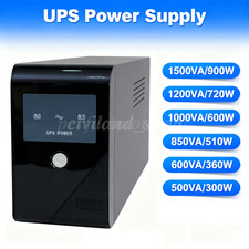 40dB Instant Backup Energy-Saving UPS Power Supply 500VA-1500VA 6H 90% Charge picture