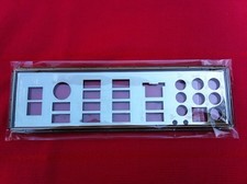 ASUS IO SHIELD FOR ASUS RAMPAGE V EXTREME USB31,RAMPAGE V EXTREME, SILVER picture