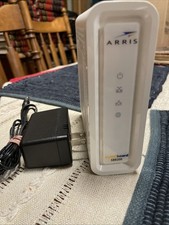 ARRIS SURFboard SB8200 DOCSIS 3.1 Cable Modem 2 Gigabit Ports w/ Power Adapter picture